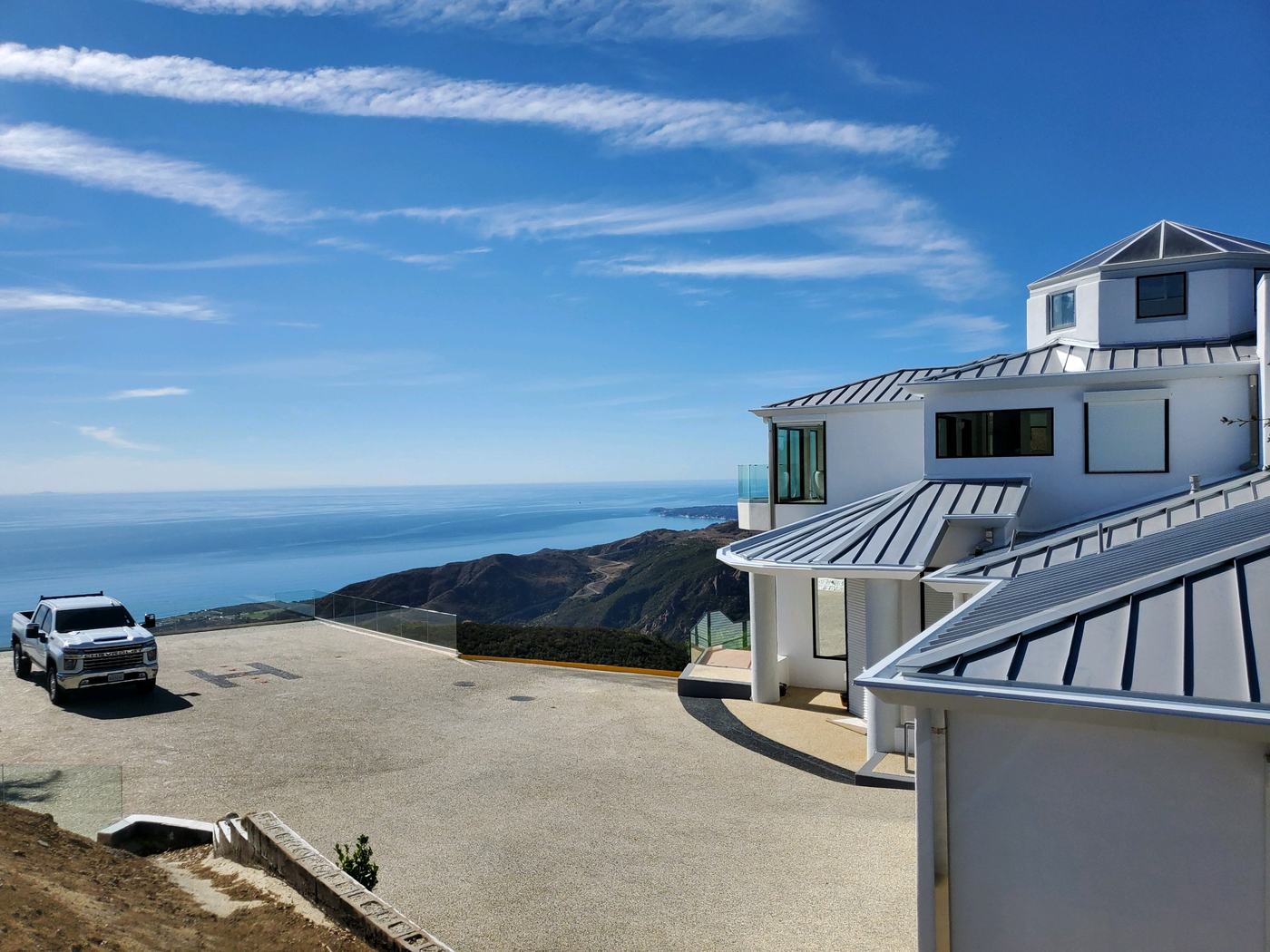 The view from the top, Malibu crest